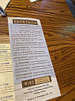 Howard's Pub Raw Bar Restaurant menu