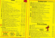 Pizzeria Salerno To Go Diez menu