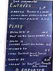 Le P'tit Caf menu