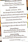 Konrads Kitchen And Grill menu