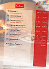 Pizzeria Avanti menu