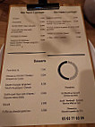 Amapola Kitchen Coffee menu