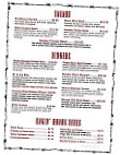 Smokin' Boars Bbq menu