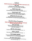 White Wolf menu