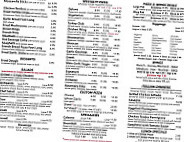 Main Street Pizzeria menu