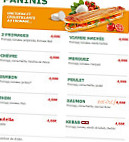 Milan's Pizza menu