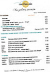 Au Bon Air menu