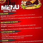 360 Degrees Grill Lounge menu