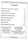 L'Insolite menu