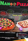 Nano Pizza menu