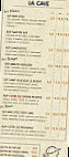 La Grange Du Pin menu