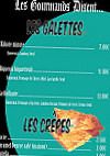 Les Gourmands Disent menu