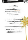 Bistro Bancal menu