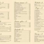 Stanica Kosciuszkowska Menu