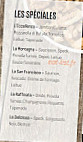 La Piadina menu