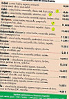 La Felicità menu