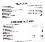 Copains D'abord menu