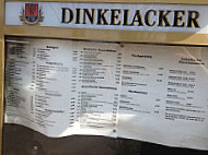 Turnerheim menu