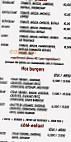 L' Annexe Lo Crosti menu