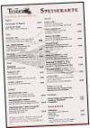 Café Tender menu