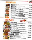 Mister Kebab Grill menu