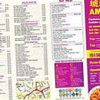 Amber Chinese Take Away menu