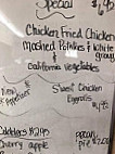 Georgia's Country Kitchen menu