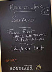 L'instant De Saint-seurin menu