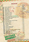 Casa Mexicana menu