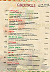 Casa Mexicana menu