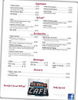 Hi-way Cafe menu