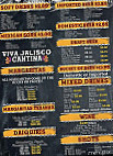 Viva Jalisco menu