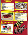 La Paloma Mexican menu