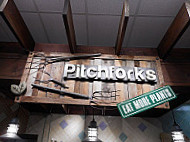 Pitchforks outside