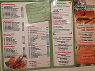 Chinese Gourmet, menu