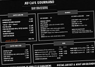 Au Cafe Gourmand menu