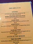 Mr Joe's Grill Drive Thrue menu