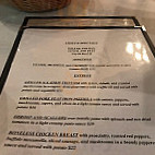 Amici's menu