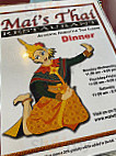 Mais Thai Restaurant menu