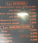 Saint Pierre Kebab menu