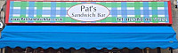 Pat's Sandwich inside