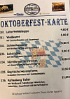 Brauhaus Alter Bahnhof menu