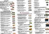 Domino Sushi menu