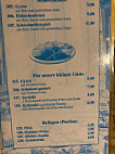 Olympia Gaststätte menu