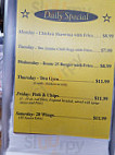 South Side 6 menu