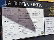 Trattoria Del Tempo Buono menu