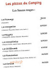 Les Bois De Montredon menu