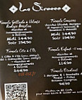 Le Piazza menu