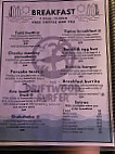 The Driftwood Surfer menu