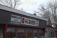 50-50 Diner outside